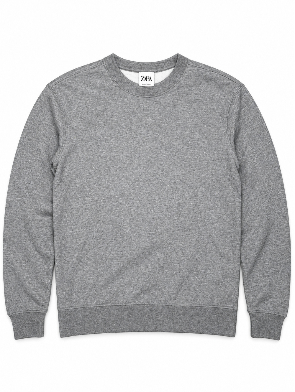 Zara Men's Gray Crewneck Sweatshirt Size USA S MEX 38